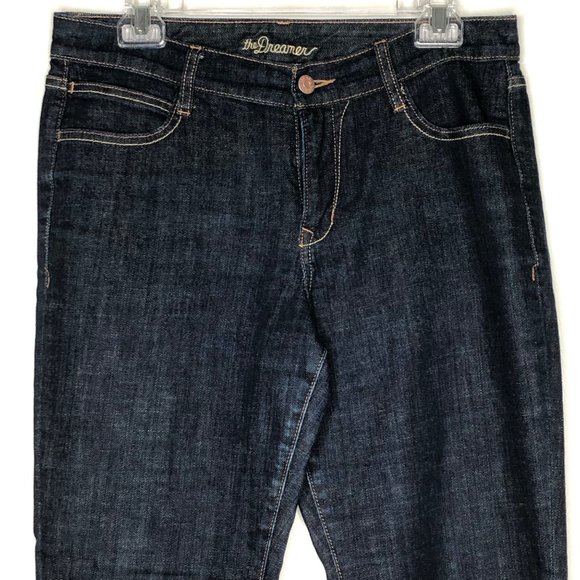 Old Navy The Dreamer Bootcut Jeans Mid Rise Medium Wash Womens 8 Short - Picture 2 of 7